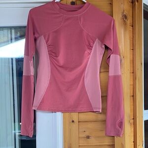 Lululemon Athletica Rose Long Sleeve Top